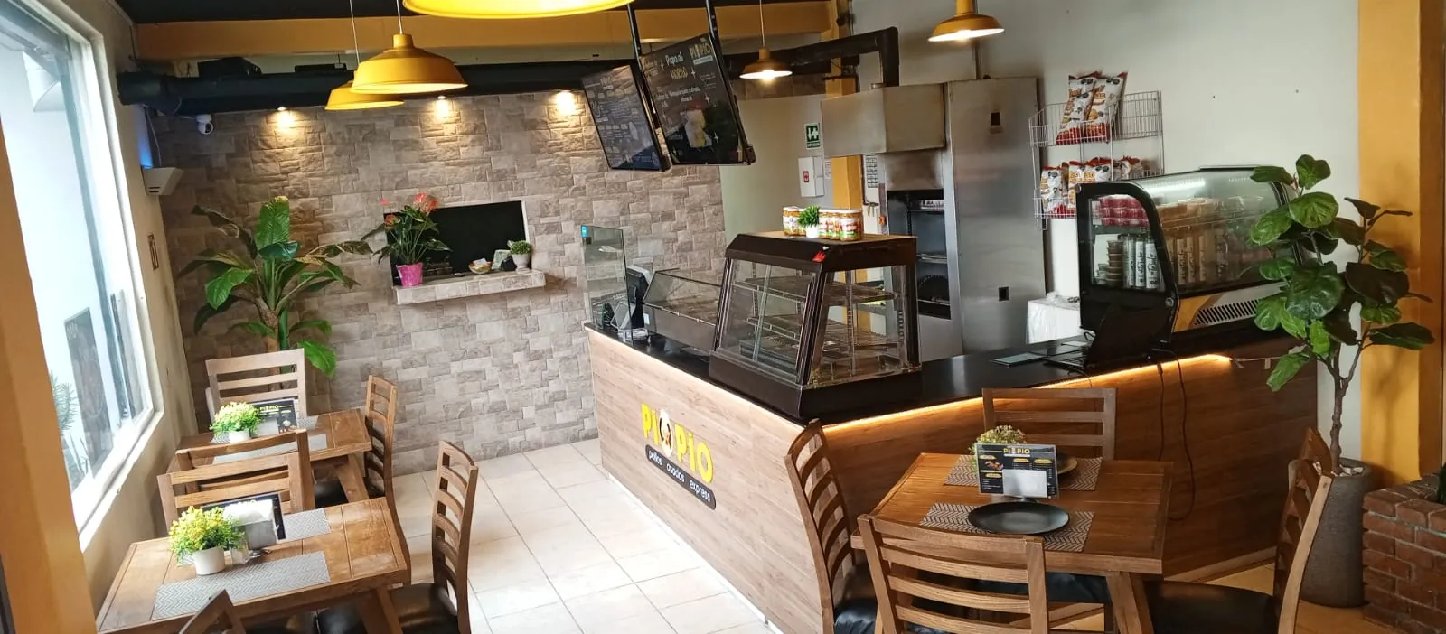Mostrador del restaurante
